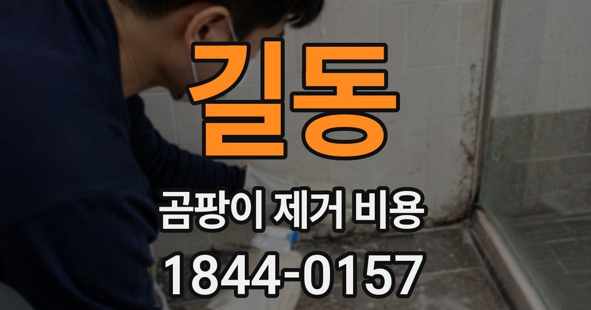 길동 곰팡이 제거 비용