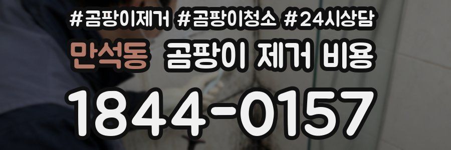 만석동 곰팡이 제거 비용
