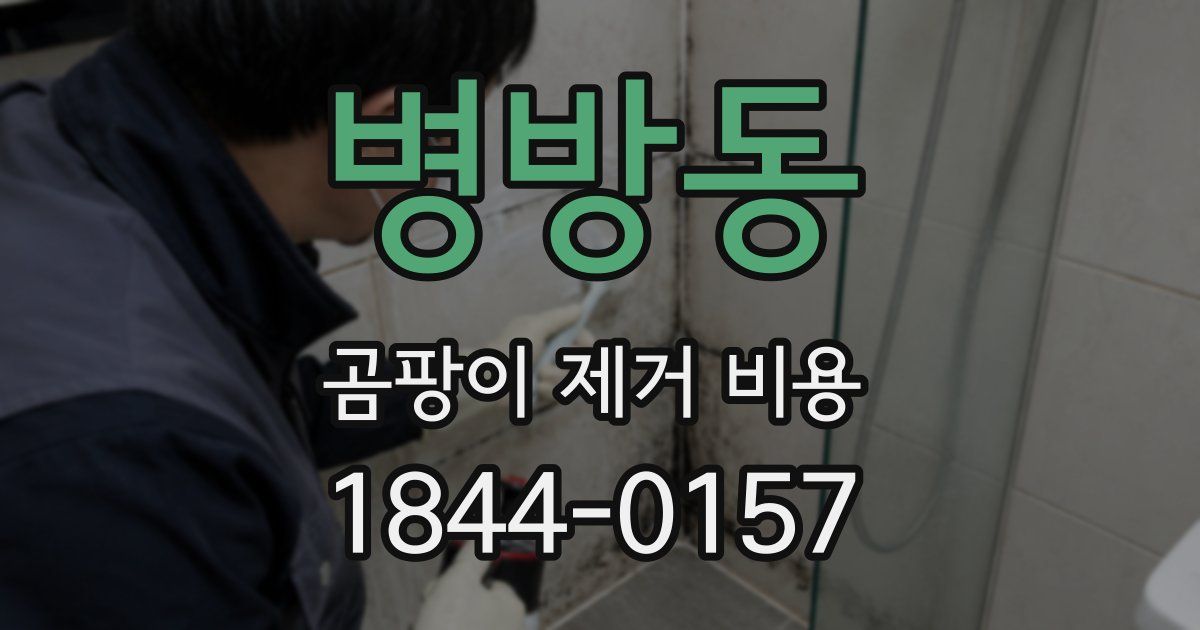 병방동 곰팡이 제거 비용