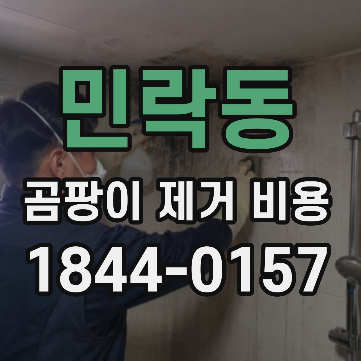 민락동 곰팡이 제거 비용