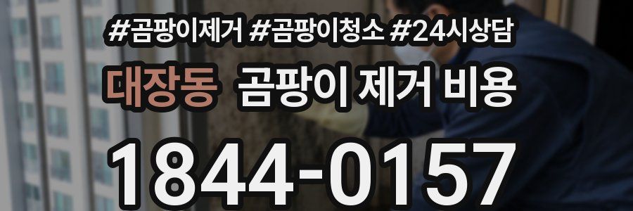 대장동 곰팡이 제거 비용