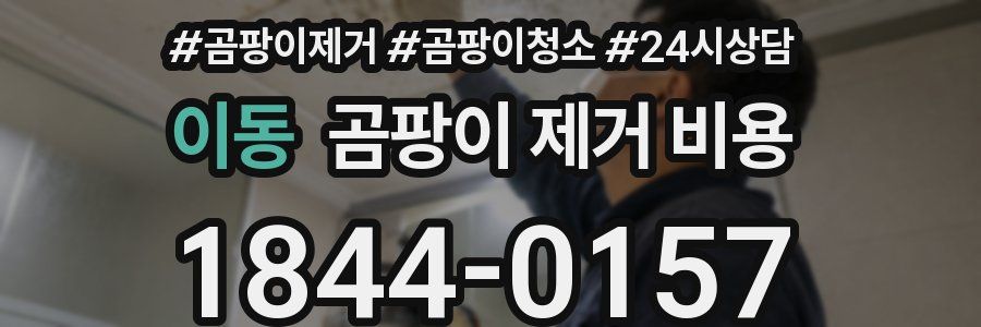 이동 곰팡이 제거 비용