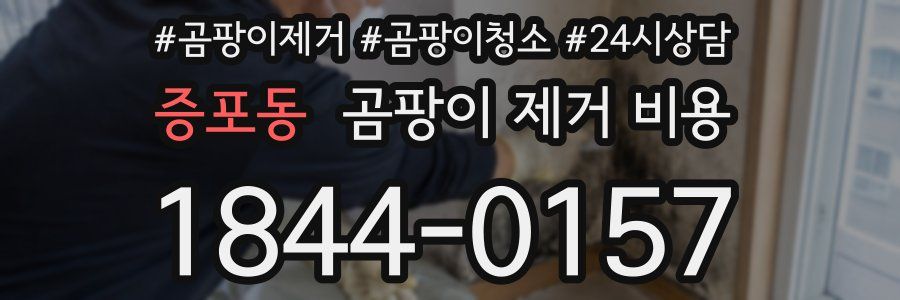 증포동 곰팡이 제거 비용