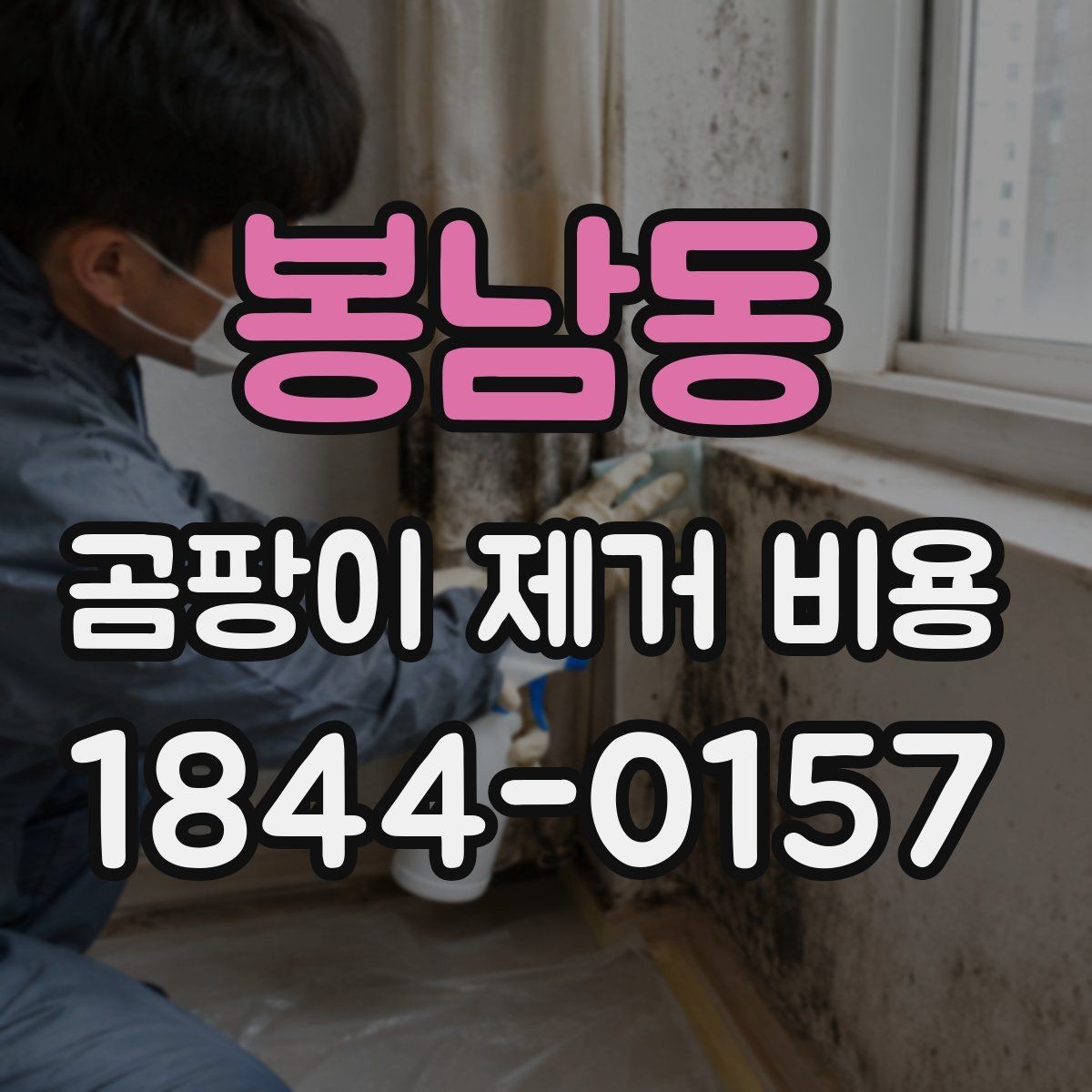 봉남동 곰팡이 제거 비용 결로와 누수 원인별로 다른 계산 방식