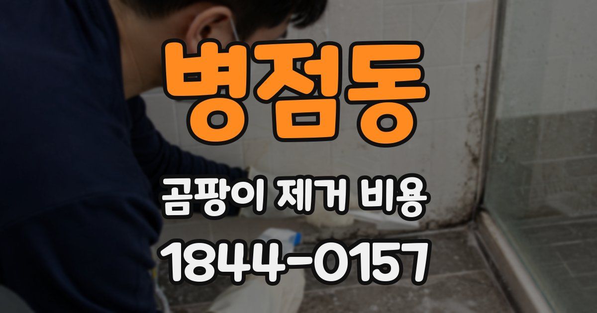병점동 곰팡이 제거 비용