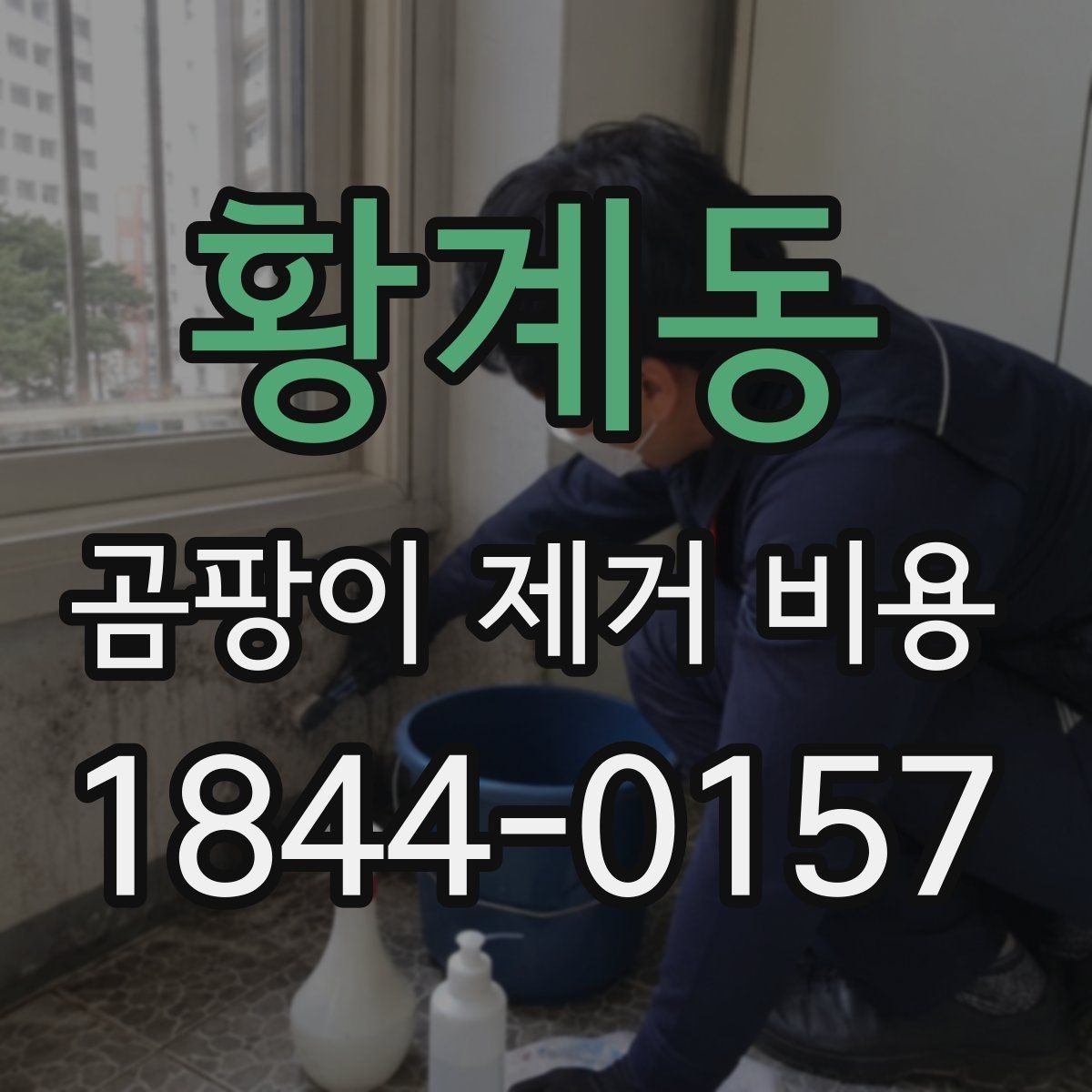 황계동 곰팡이 제거 비용 원룸과 아파트 견적 차이가 나는 배경