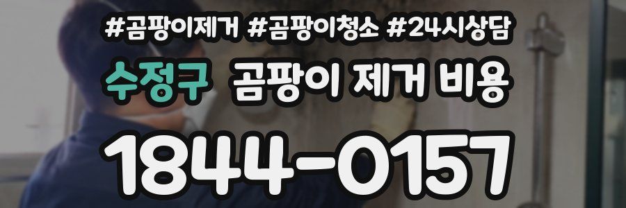 수정구 곰팡이 제거 비용