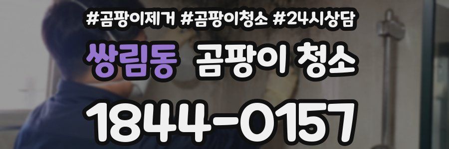 쌍림동 곰팡이 청소