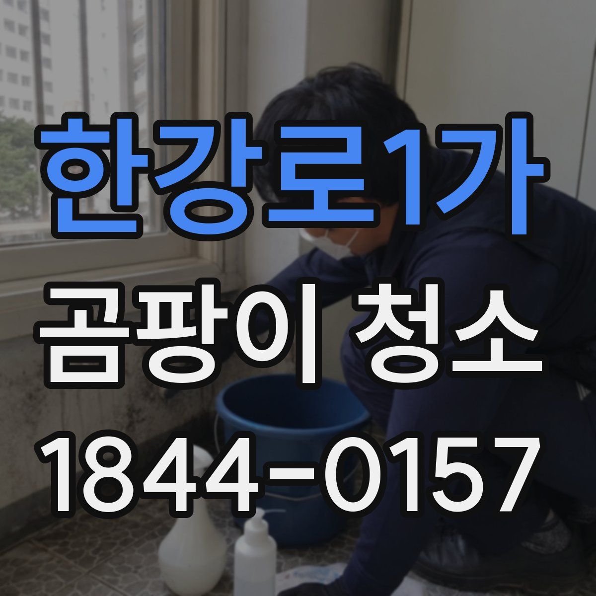 한강로1가 곰팡이 청소