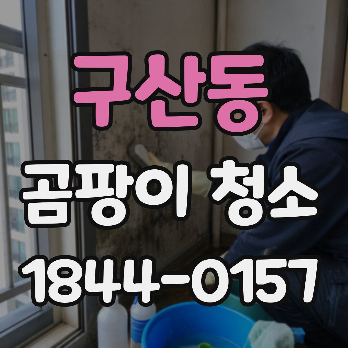 구산동 곰팡이 청소