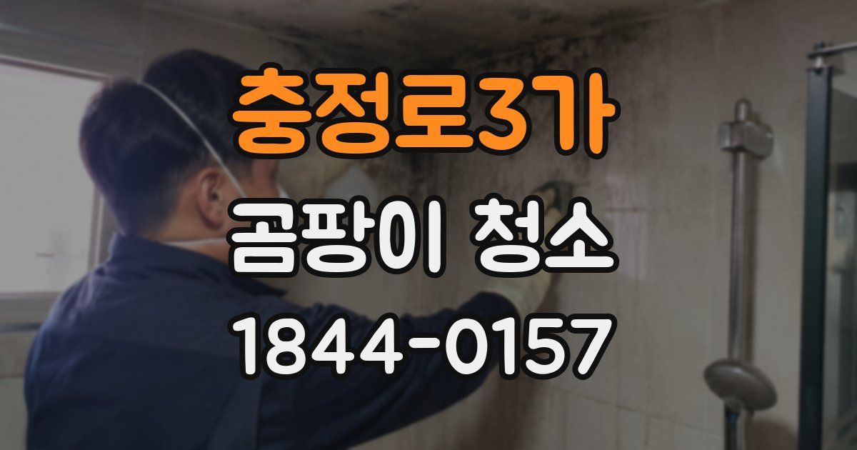 충정로3가 곰팡이 청소