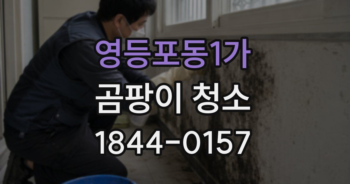 영등포동1가 곰팡이 청소