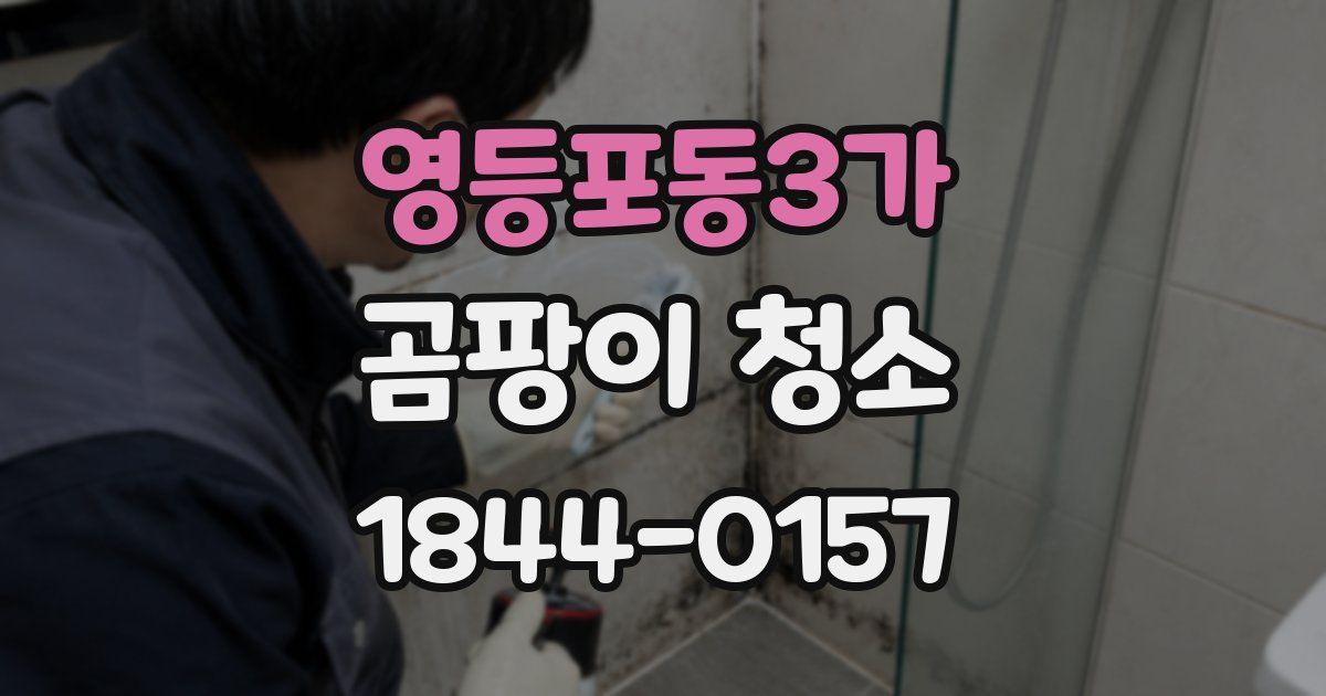 영등포동3가 곰팡이 청소
