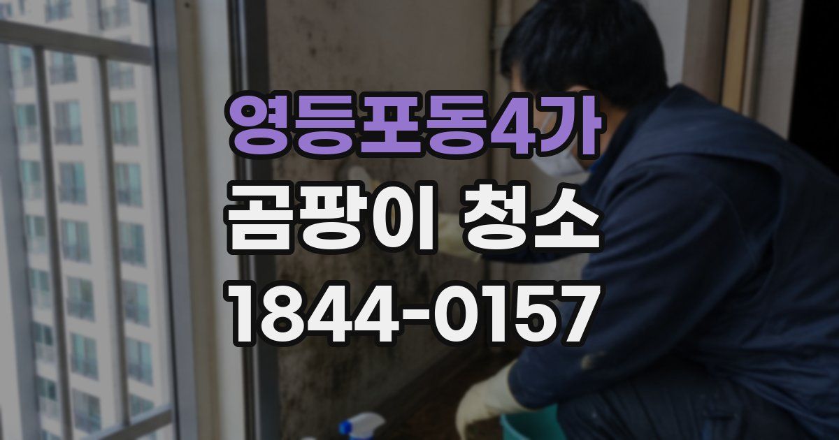 영등포동4가 곰팡이 청소