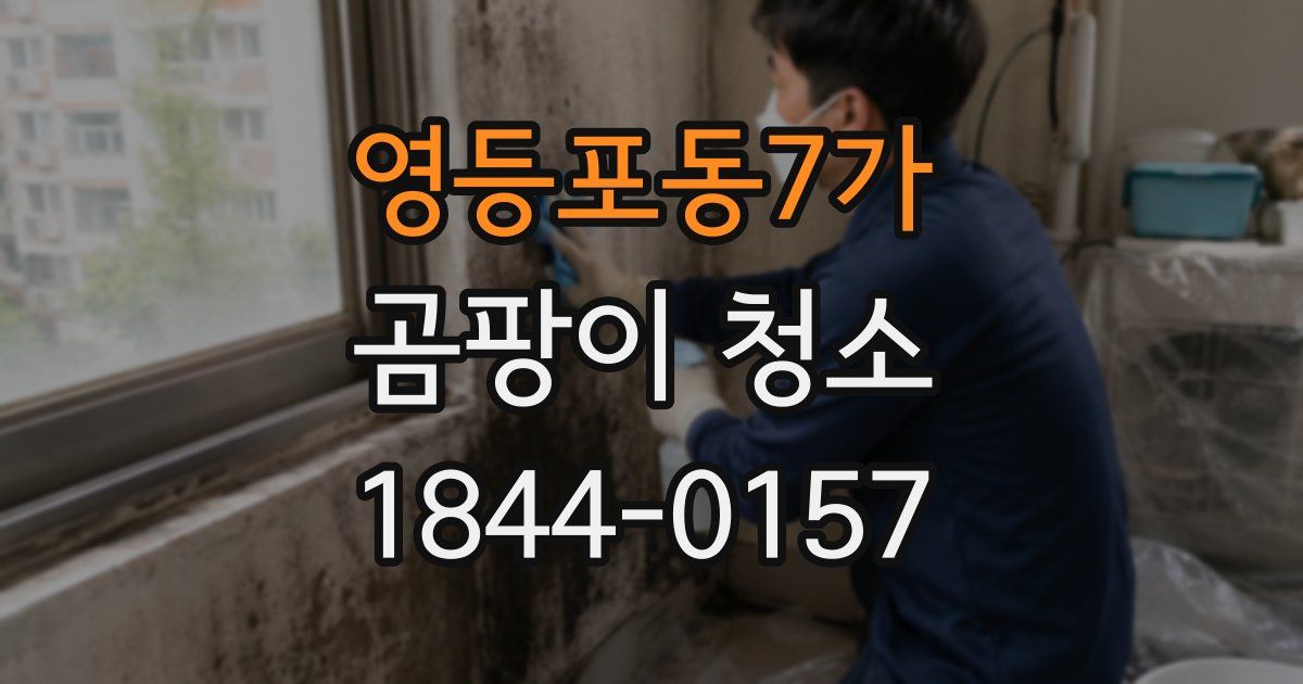 영등포동7가 곰팡이 청소