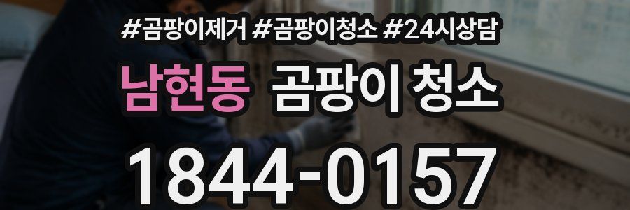 남현동 곰팡이 청소