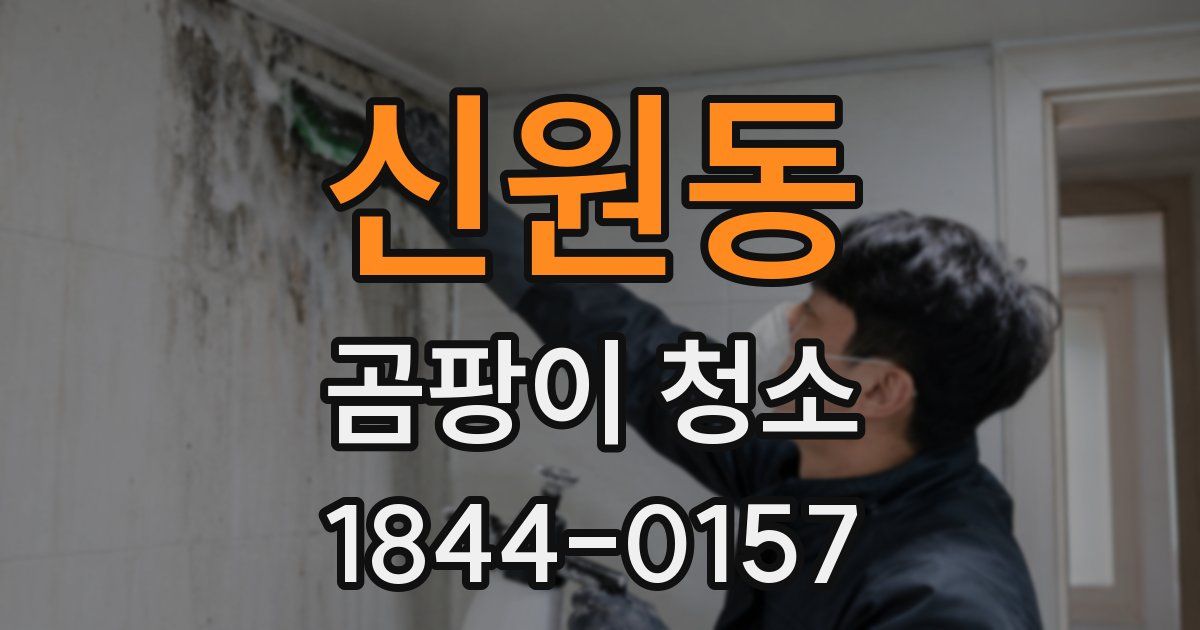신원동 곰팡이 청소