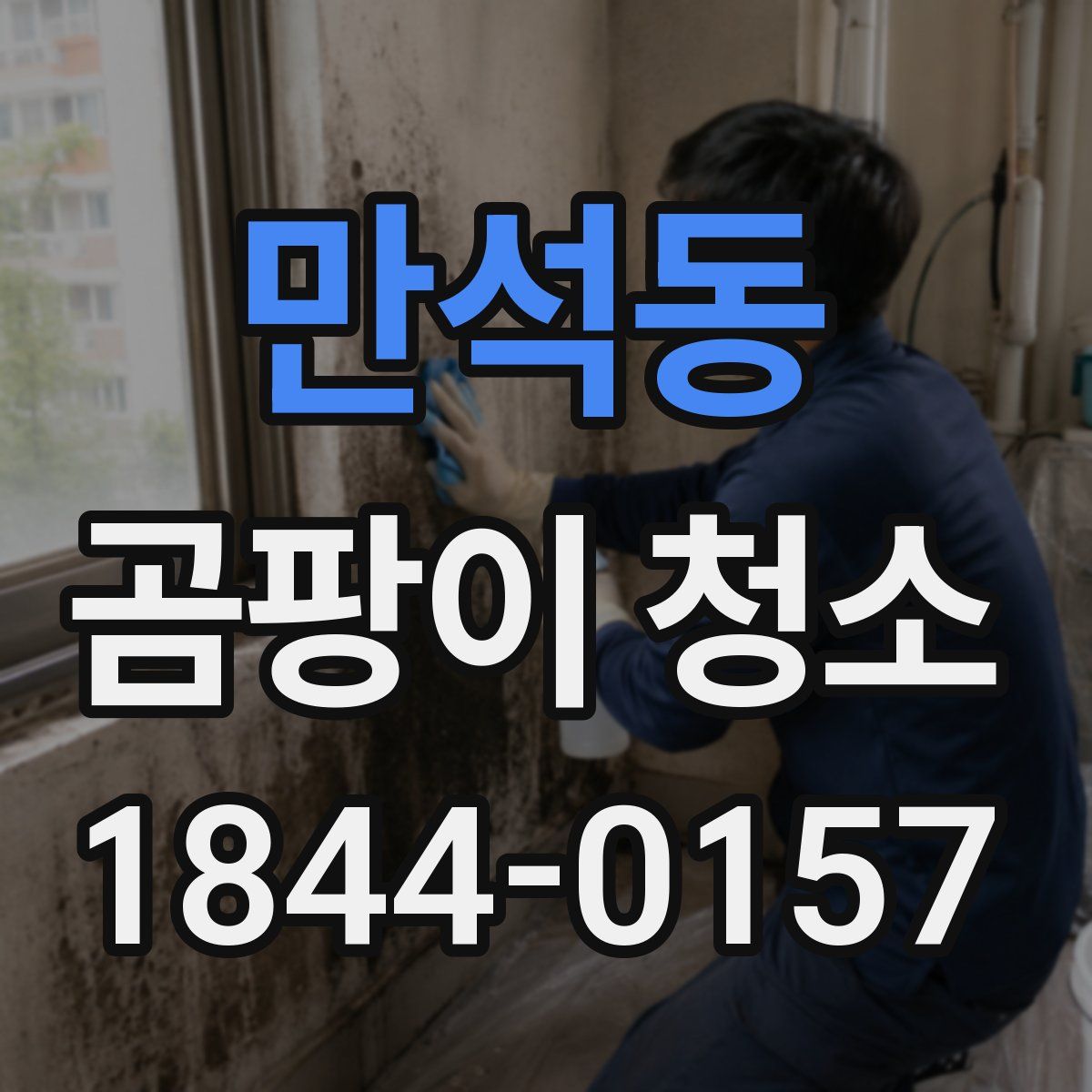 만석동 곰팡이 청소