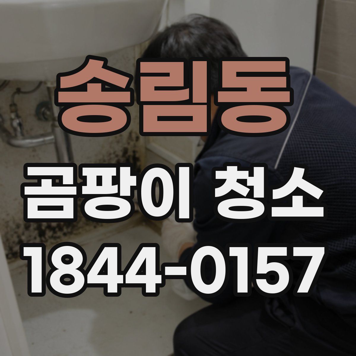 송림동 곰팡이 청소