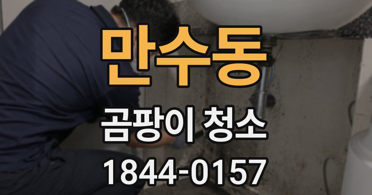 만수동 곰팡이 청소