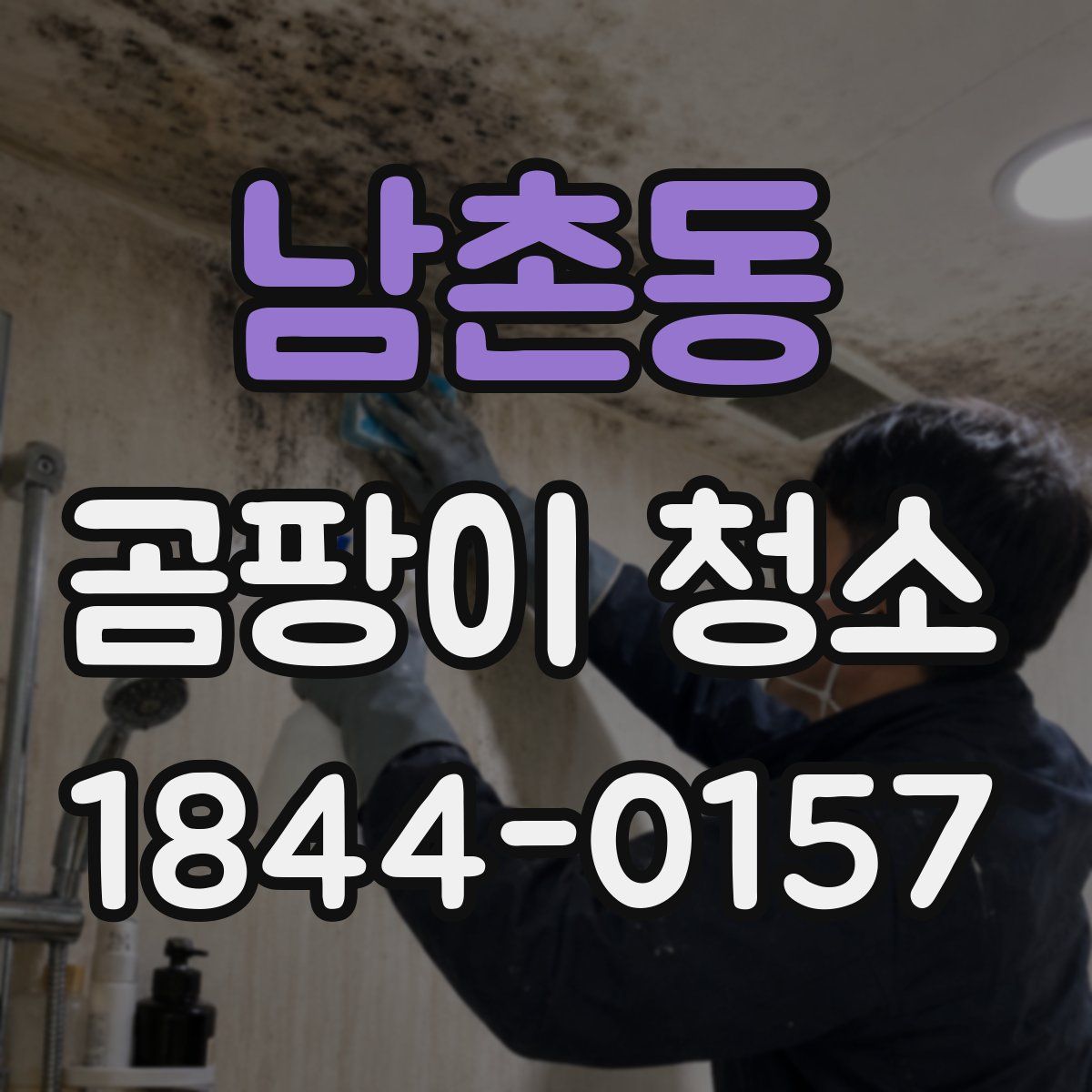 남촌동 곰팡이 청소