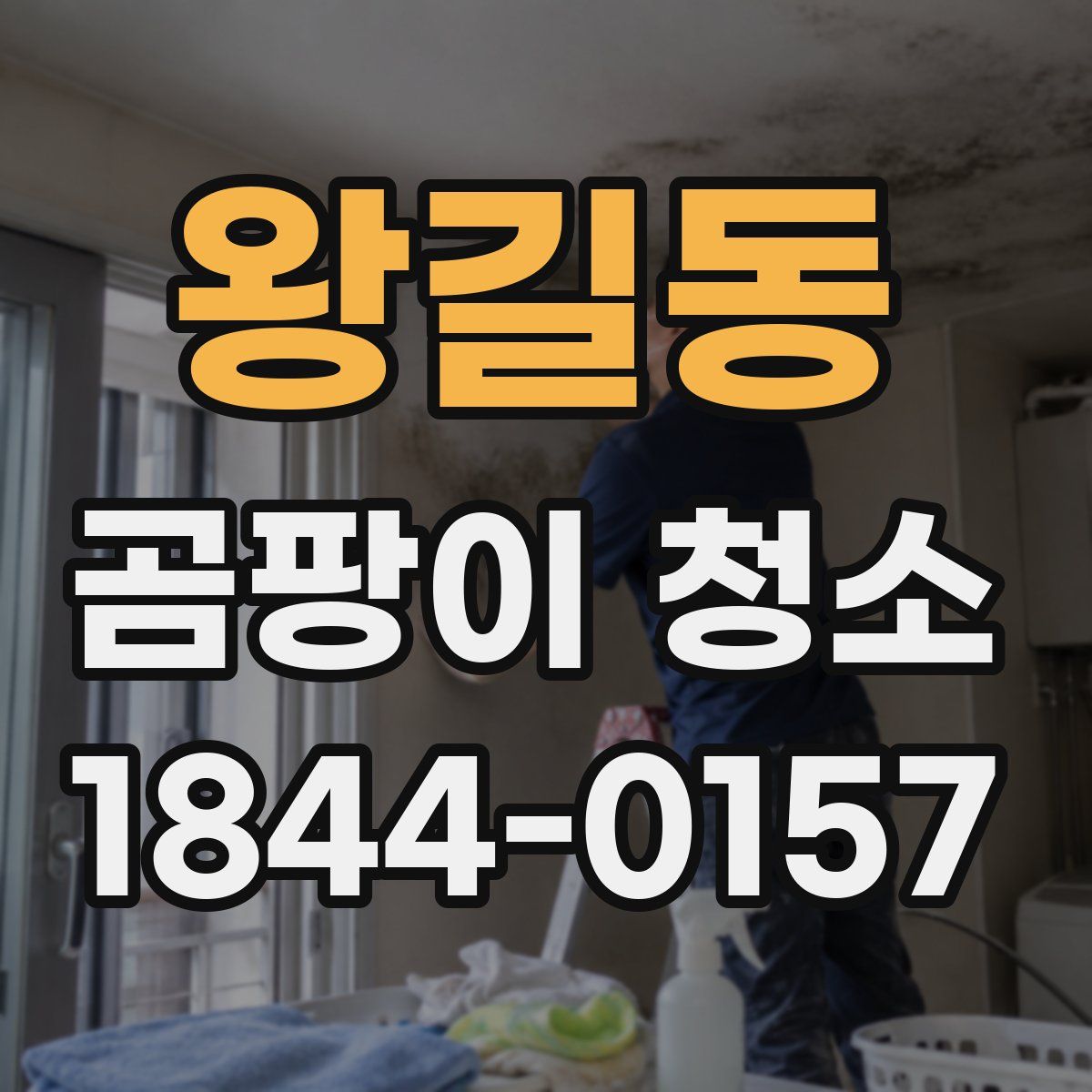 왕길동 곰팡이 청소