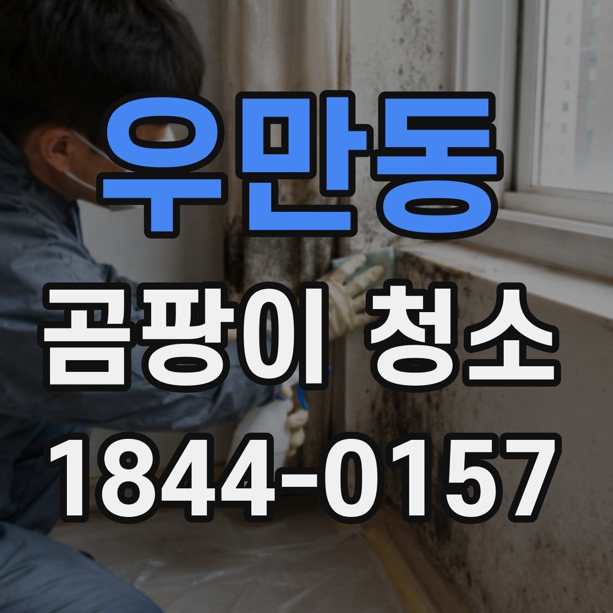 우만동 곰팡이 청소