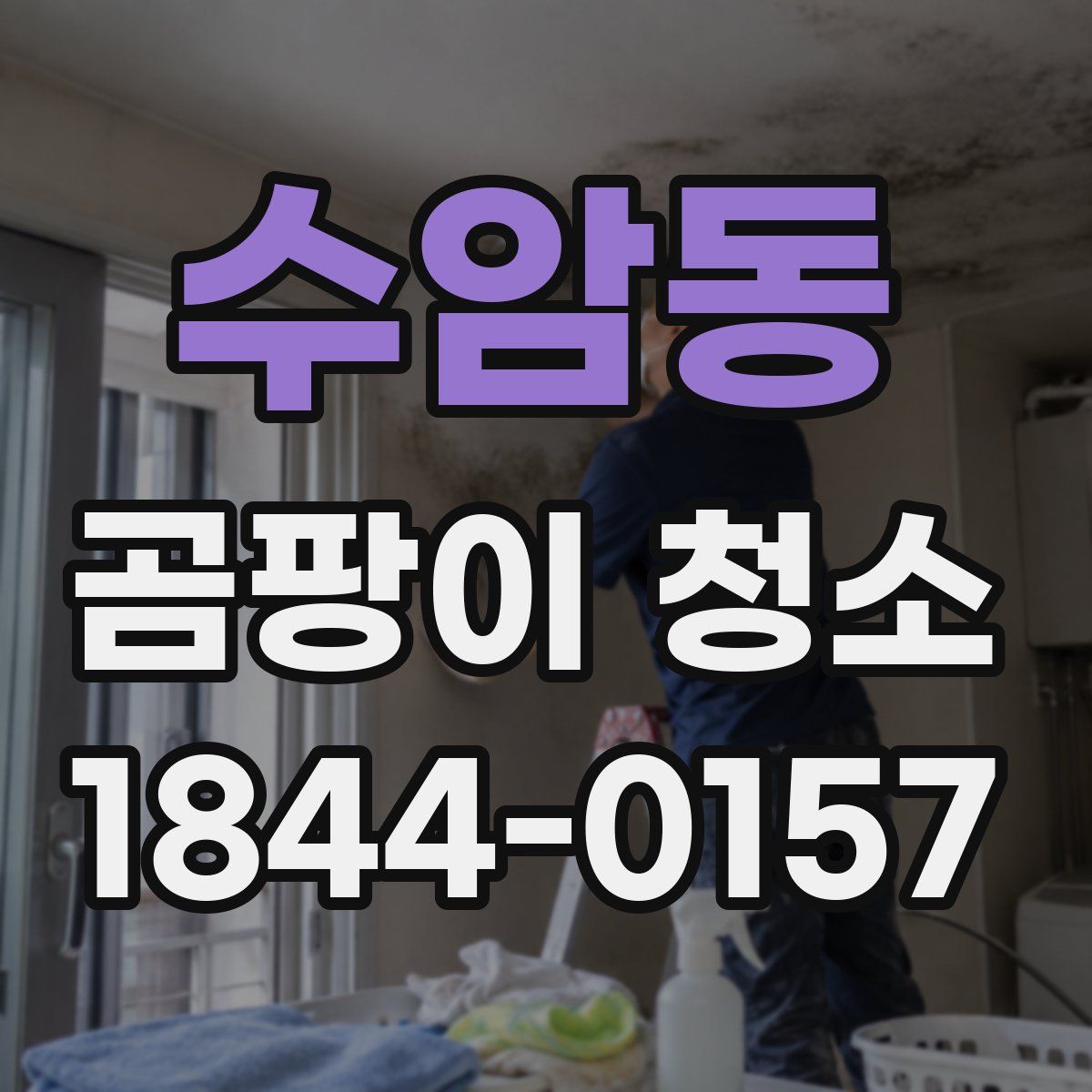 수암동 곰팡이 청소