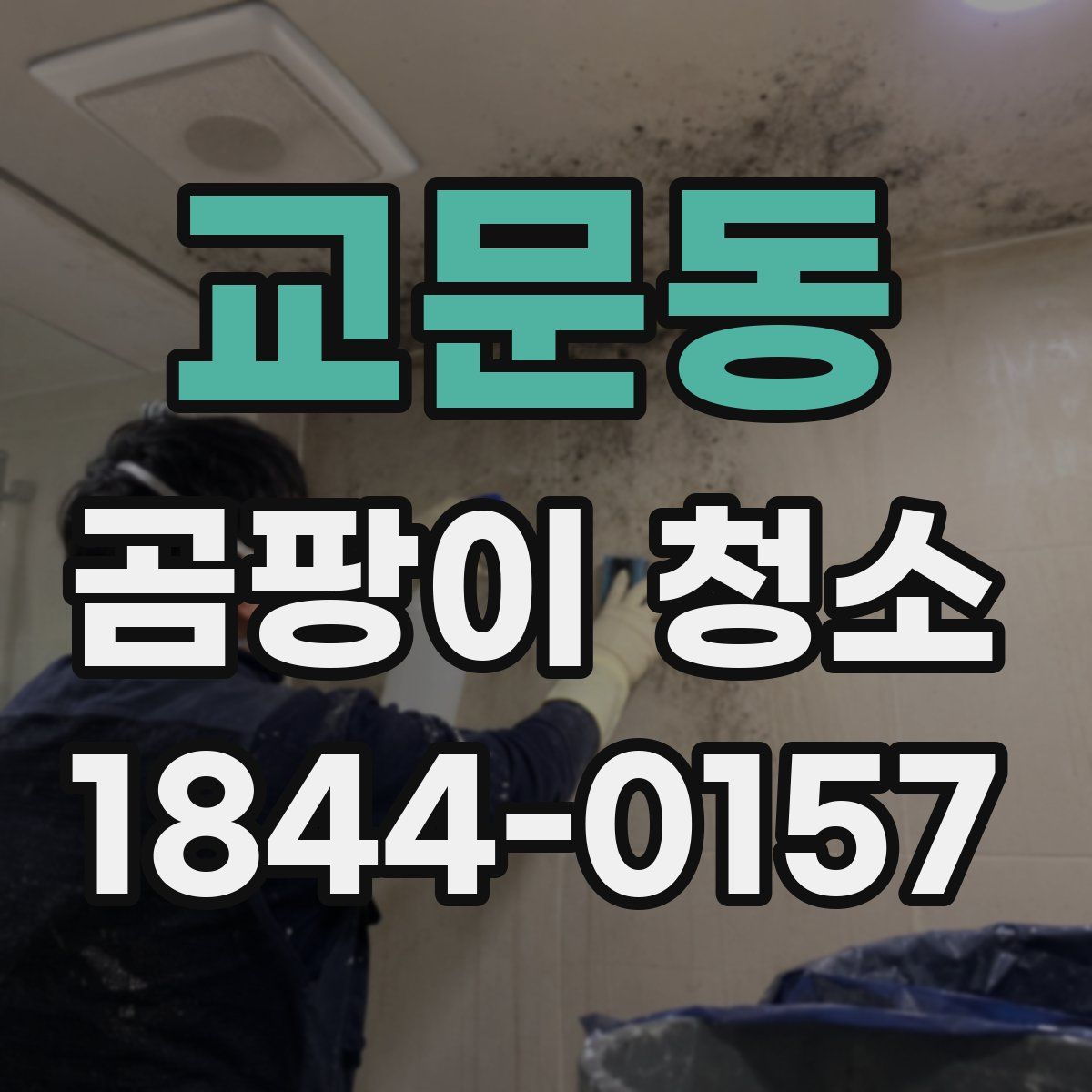 교문동 곰팡이 청소