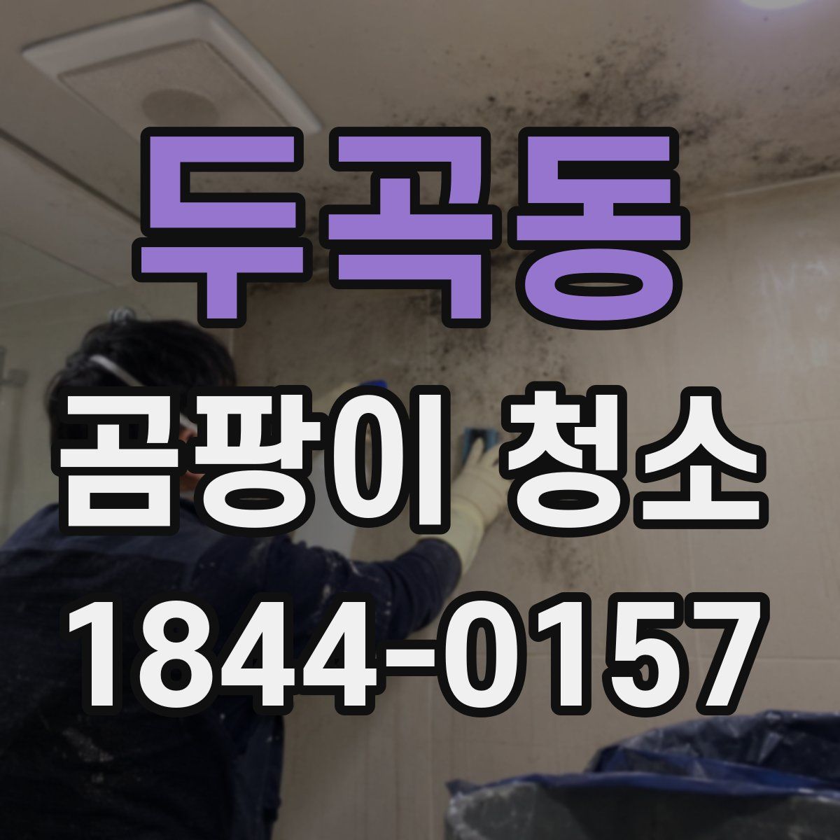 두곡동 곰팡이 청소