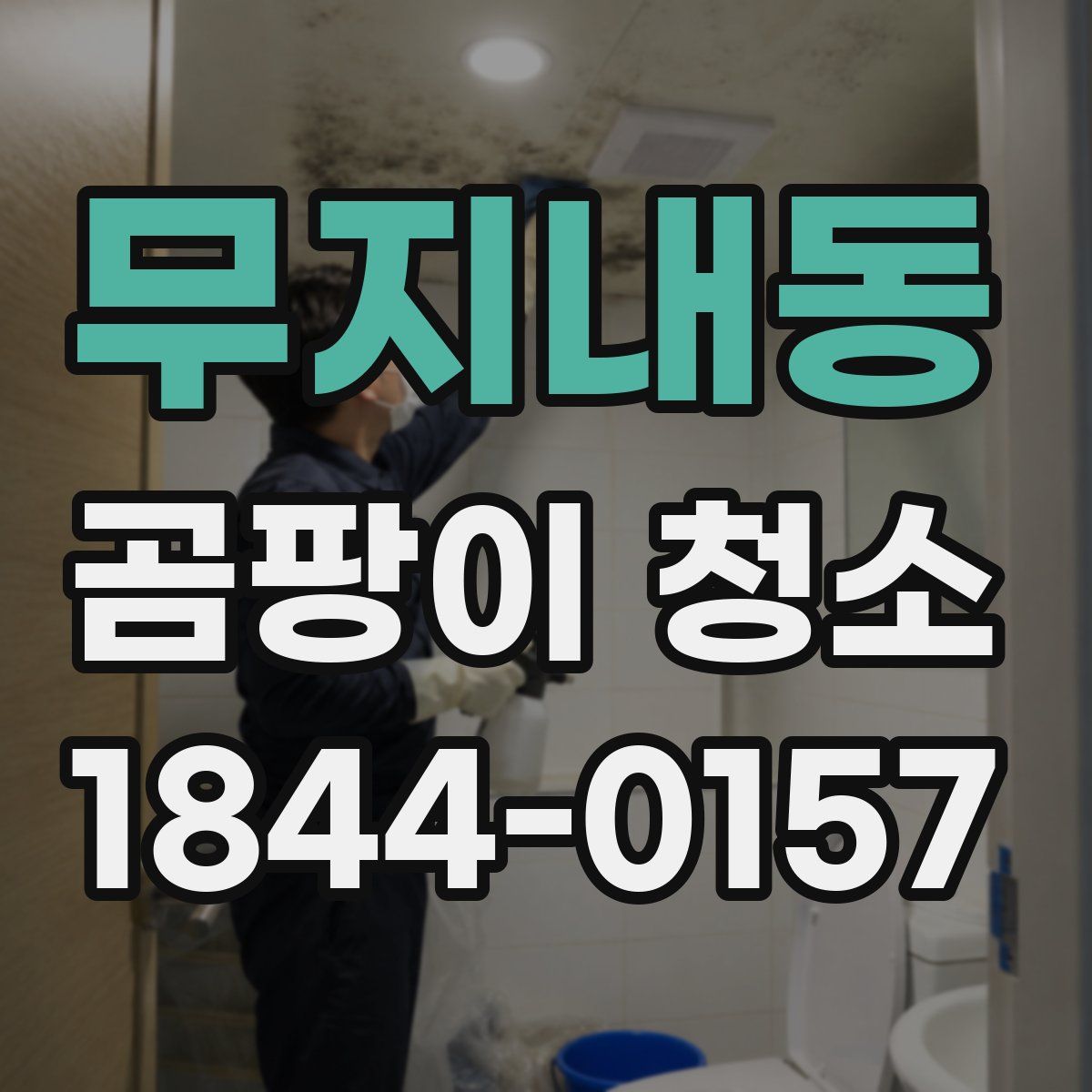 무지내동 곰팡이 청소