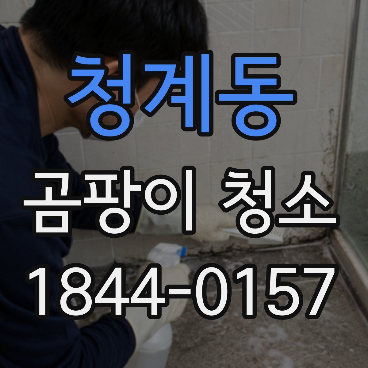 청계동 곰팡이 청소