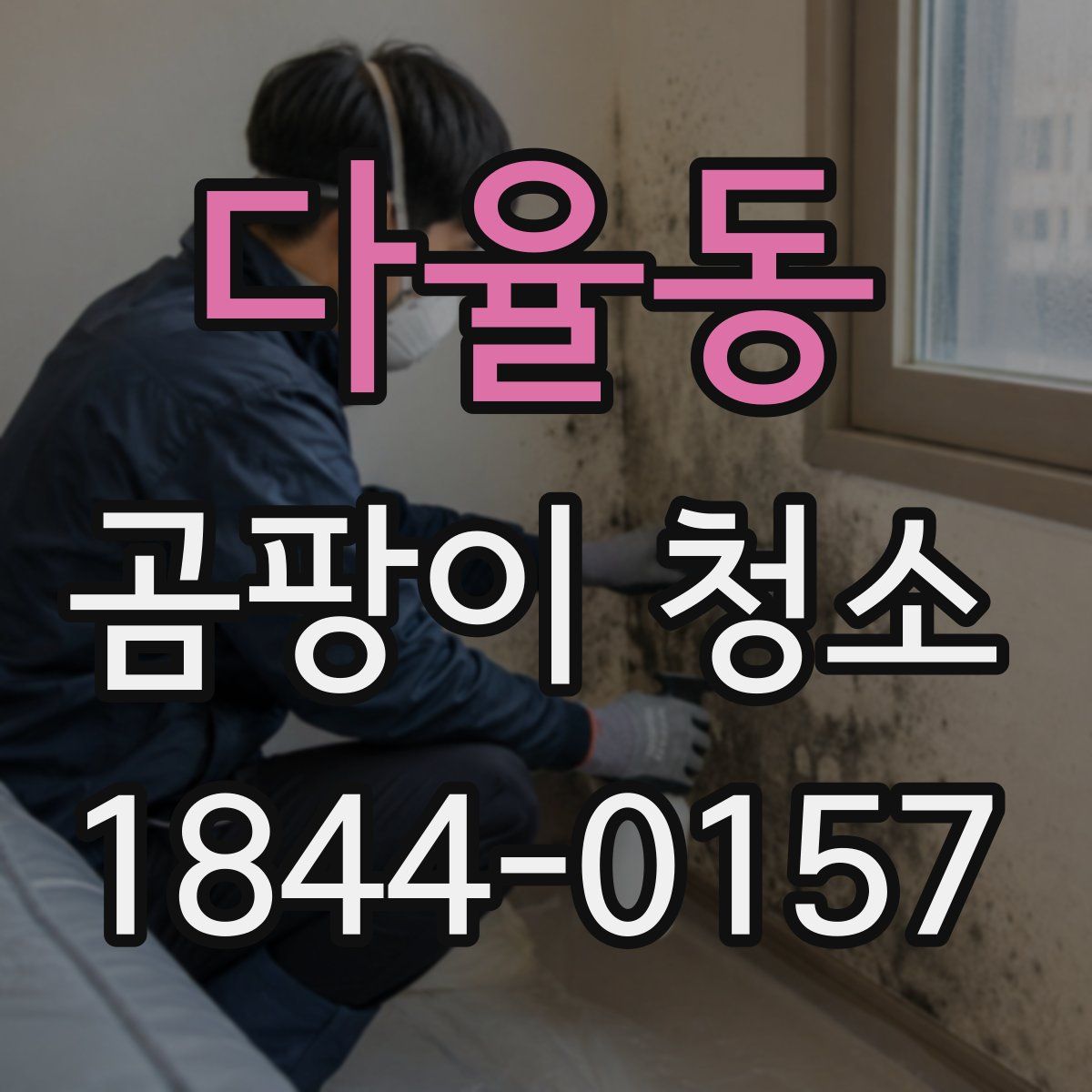 다율동 곰팡이 청소