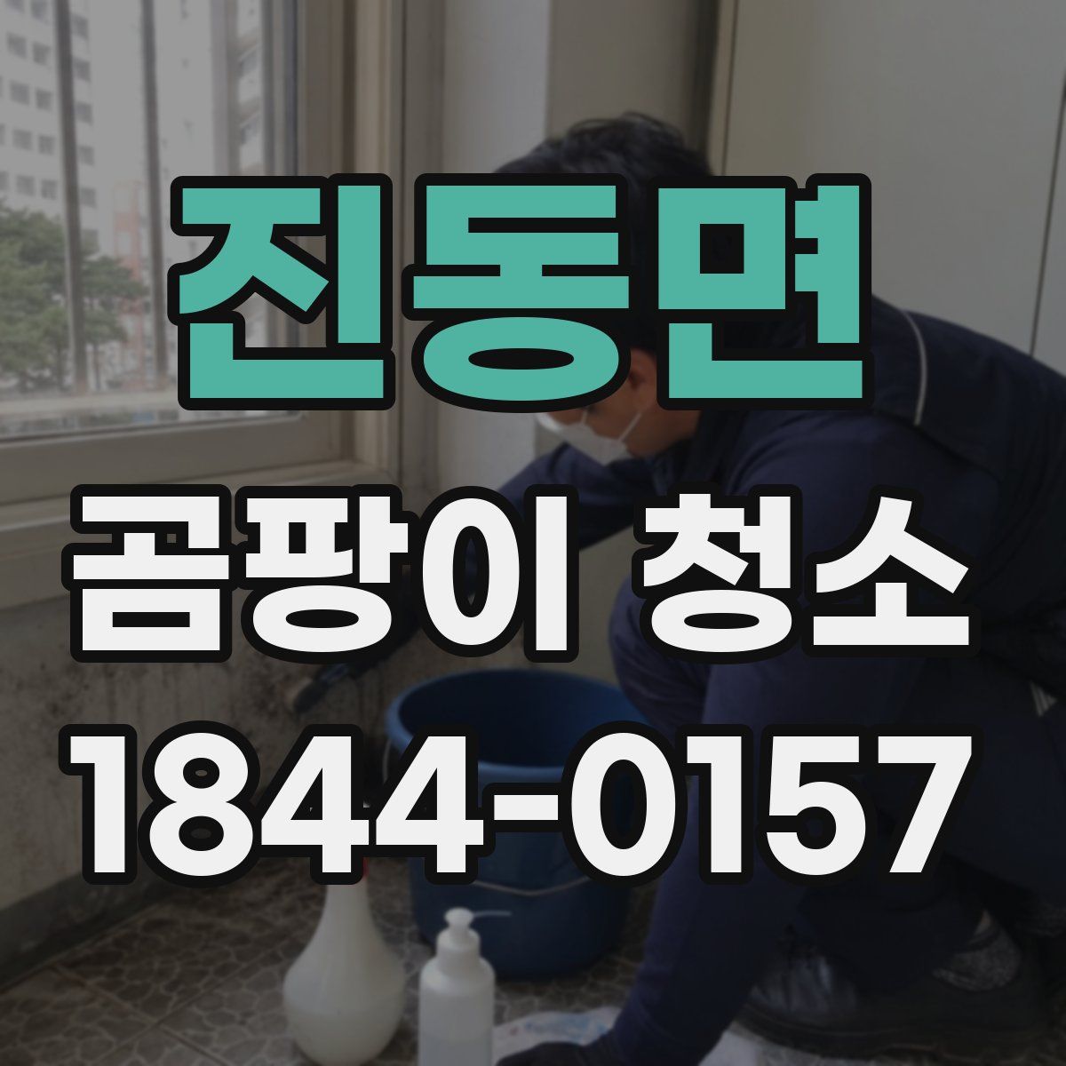 진동면 곰팡이 청소