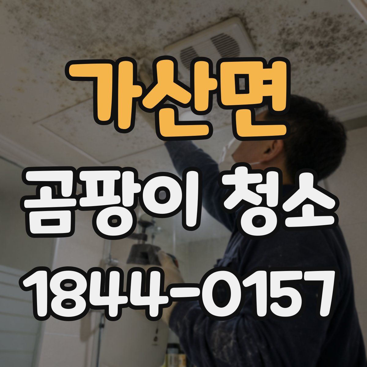 가산면 곰팡이 청소