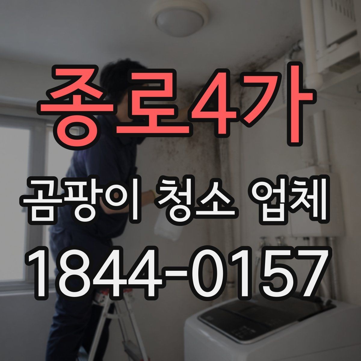 종로4가 곰팡이 청소 업체 결로와 곰팡이를 구분해 보는 점검 방법