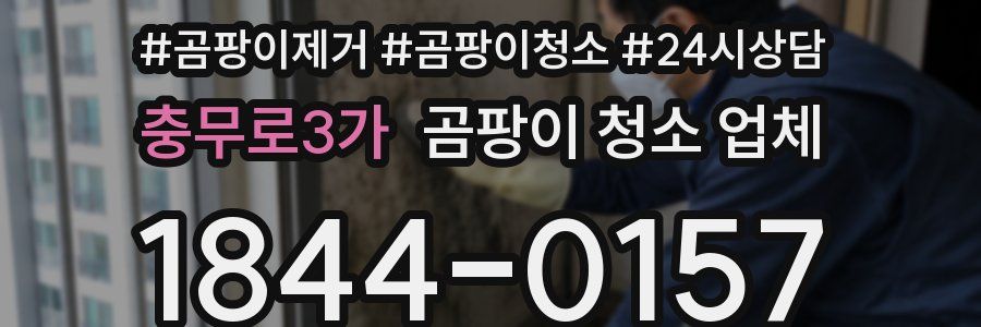 충무로3가 곰팡이 청소 업체