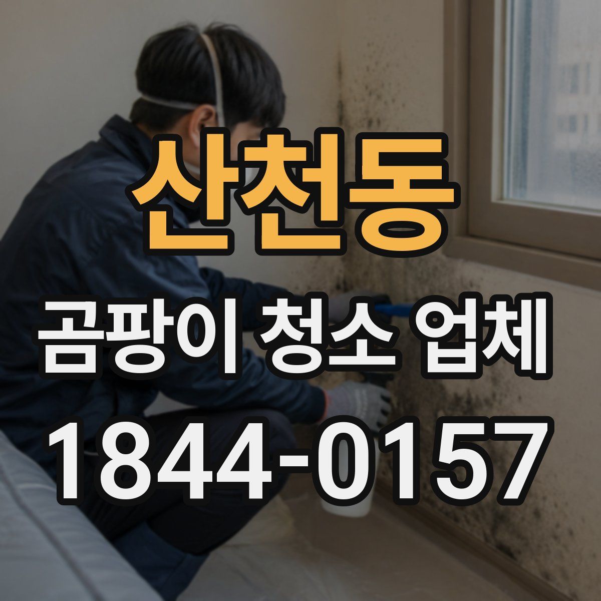 산천동 곰팡이 청소 업체