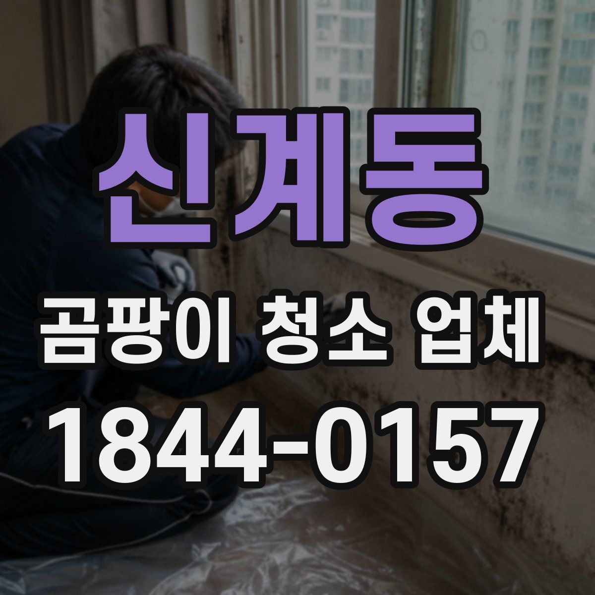 신계동 곰팡이 청소 업체