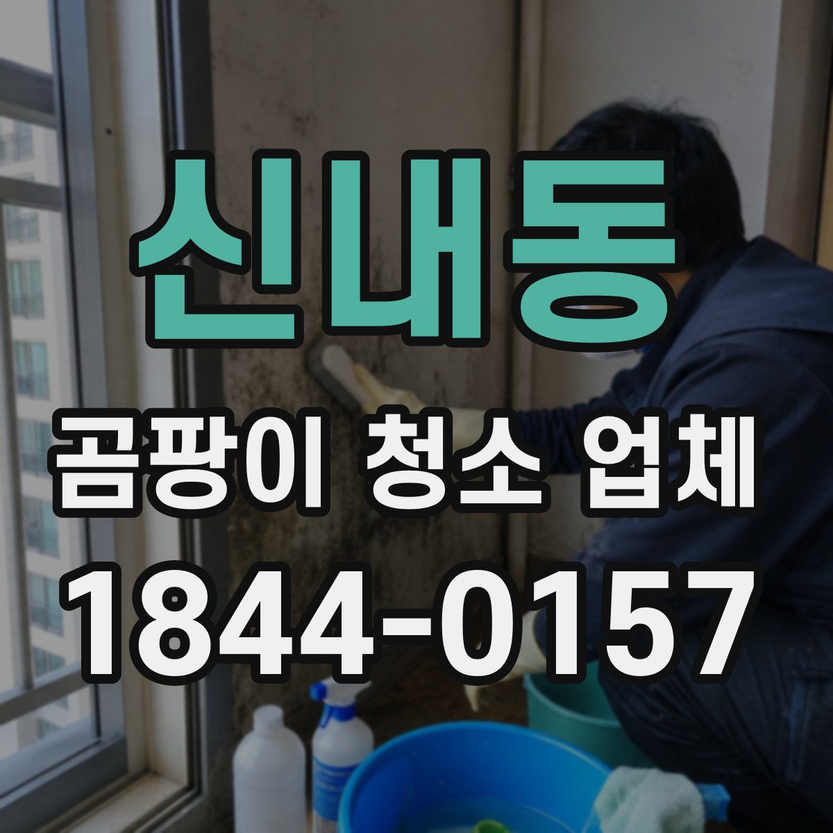 신내동 곰팡이 청소 업체