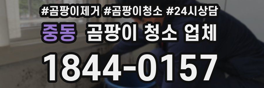 중동 곰팡이 청소 업체