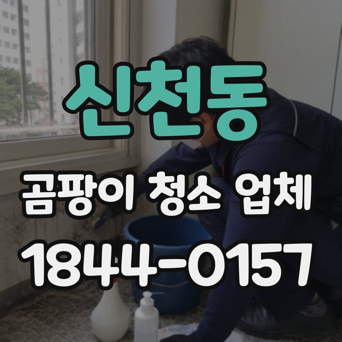 신천동 곰팡이 청소 업체