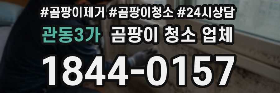 관동3가 곰팡이 청소 업체
