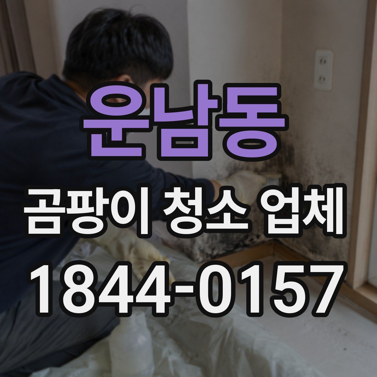 운남동 곰팡이 청소 업체