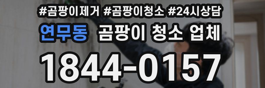 연무동 곰팡이 청소 업체