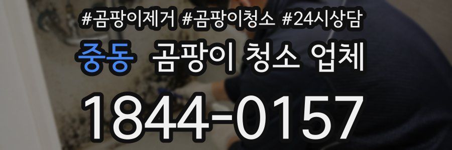 중동 곰팡이 청소 업체