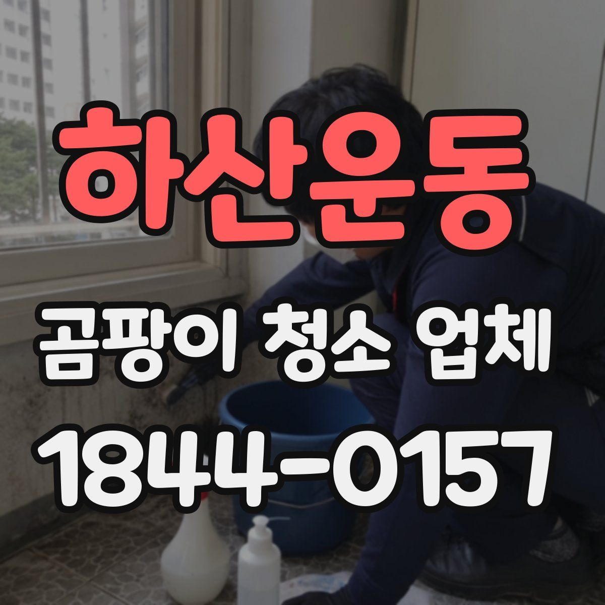 하산운동 곰팡이 청소 업체