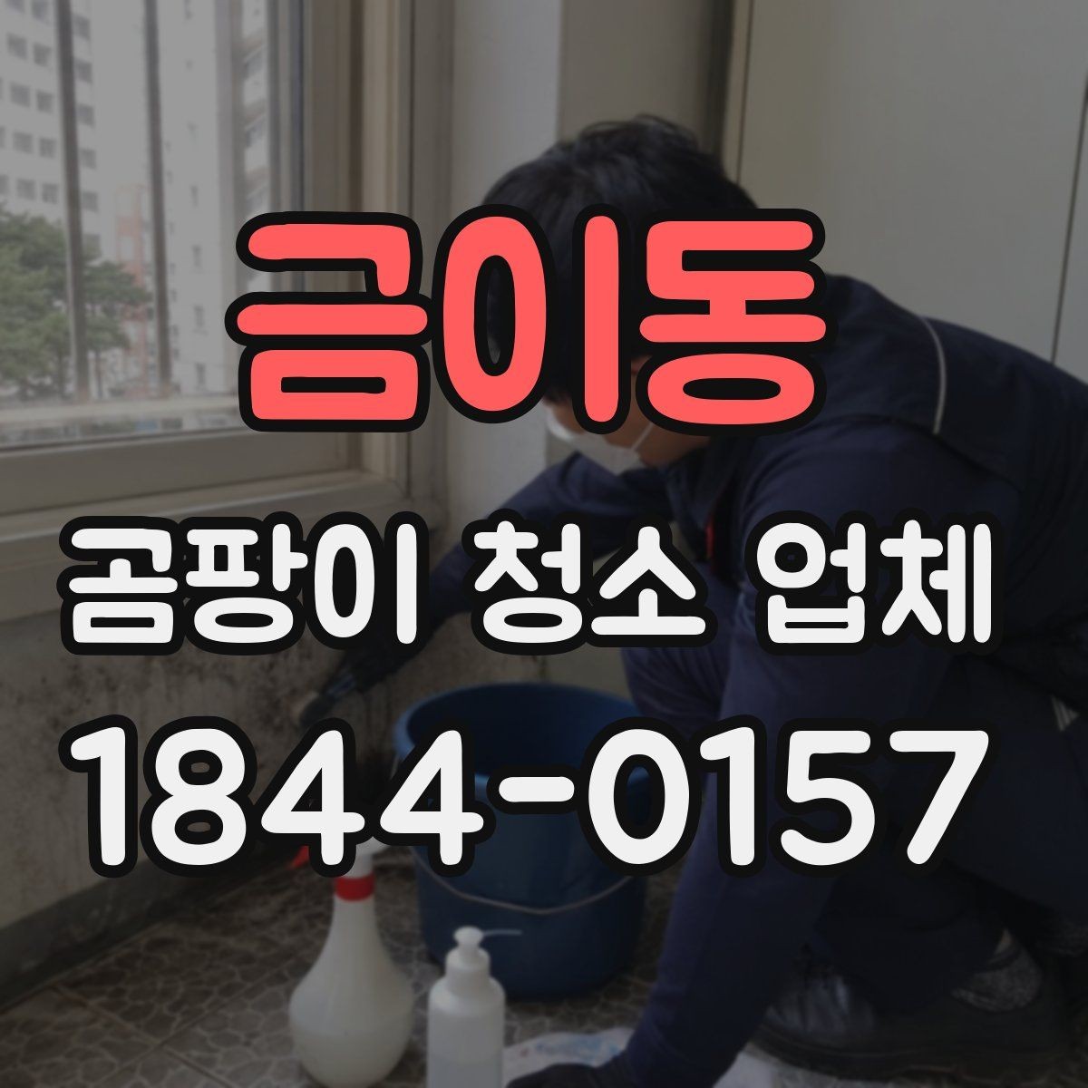 금이동 곰팡이 청소 업체 냄새가 쉽게 빠지지 않는 공간의 특징