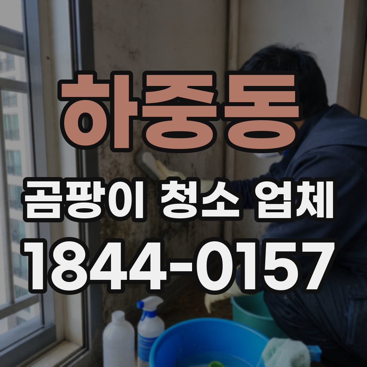 하중동 곰팡이 청소 업체