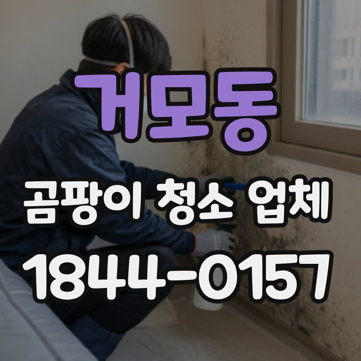 거모동 곰팡이 청소 업체